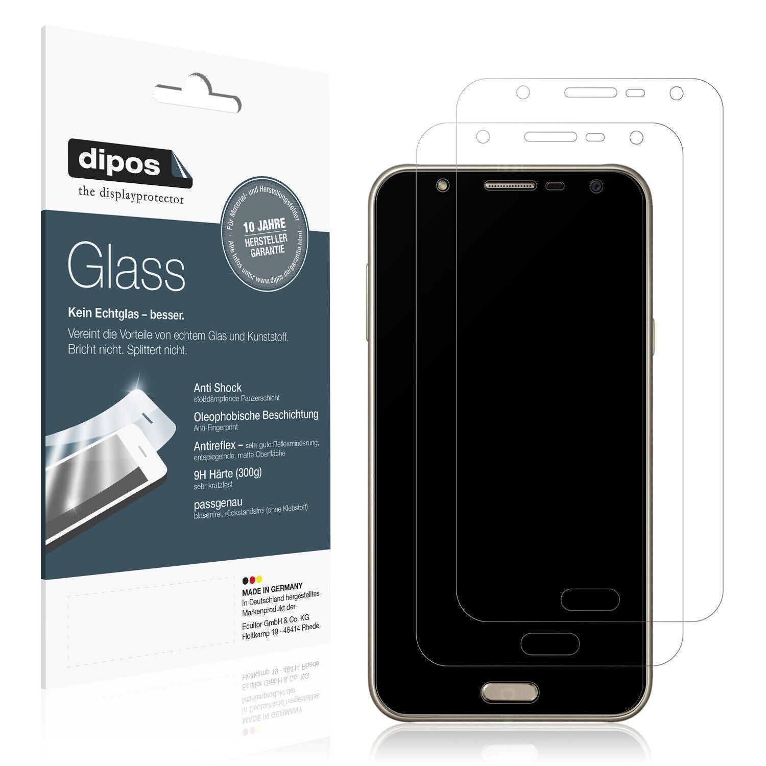 1x 9H Schutzfolie matt für Samsung Galaxy J7 Neo P (1)
