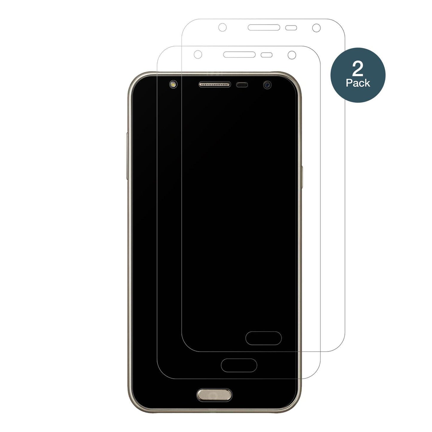 1x 9H Schutzfolie matt für Samsung Galaxy J7 Neo P (2)
