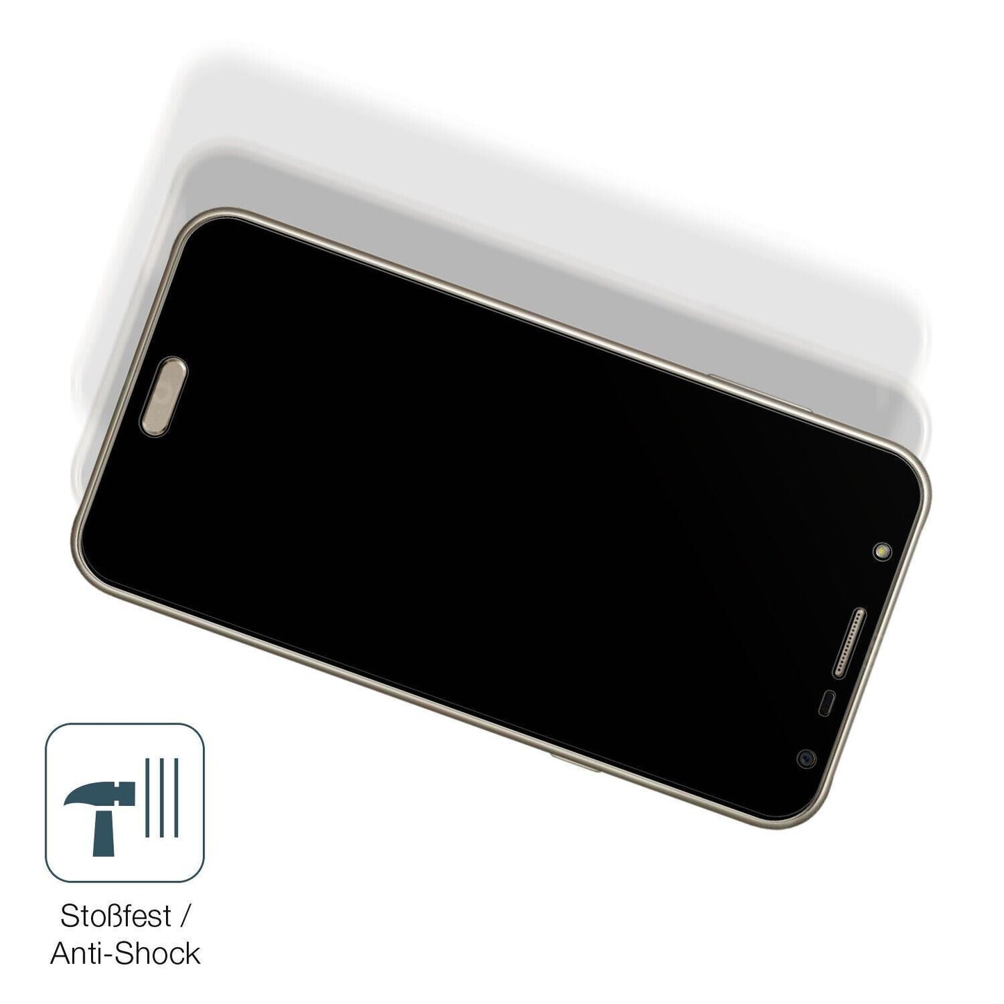1x 9H Schutzfolie matt für Samsung Galaxy J7 Neo P (4)
