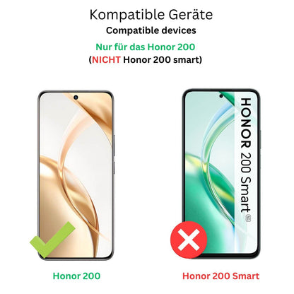 2x Full Cover Schutzfolie matt für Honor 200 (2)