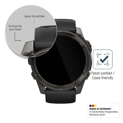 2x 9H Schutzfolie für Garmin Fenix 8 47mm Panzerfo (6)
