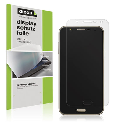 2x Schutzfolie matt für Samsung Galaxy J7 Neo Disp (1)