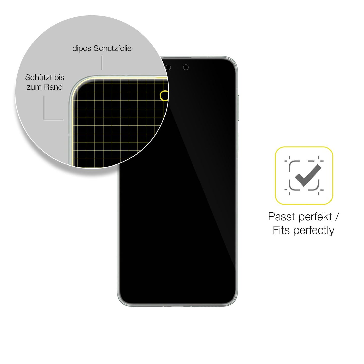 2x 3D Full Cover Schutzfolie für Huawei Mate 70 (6)