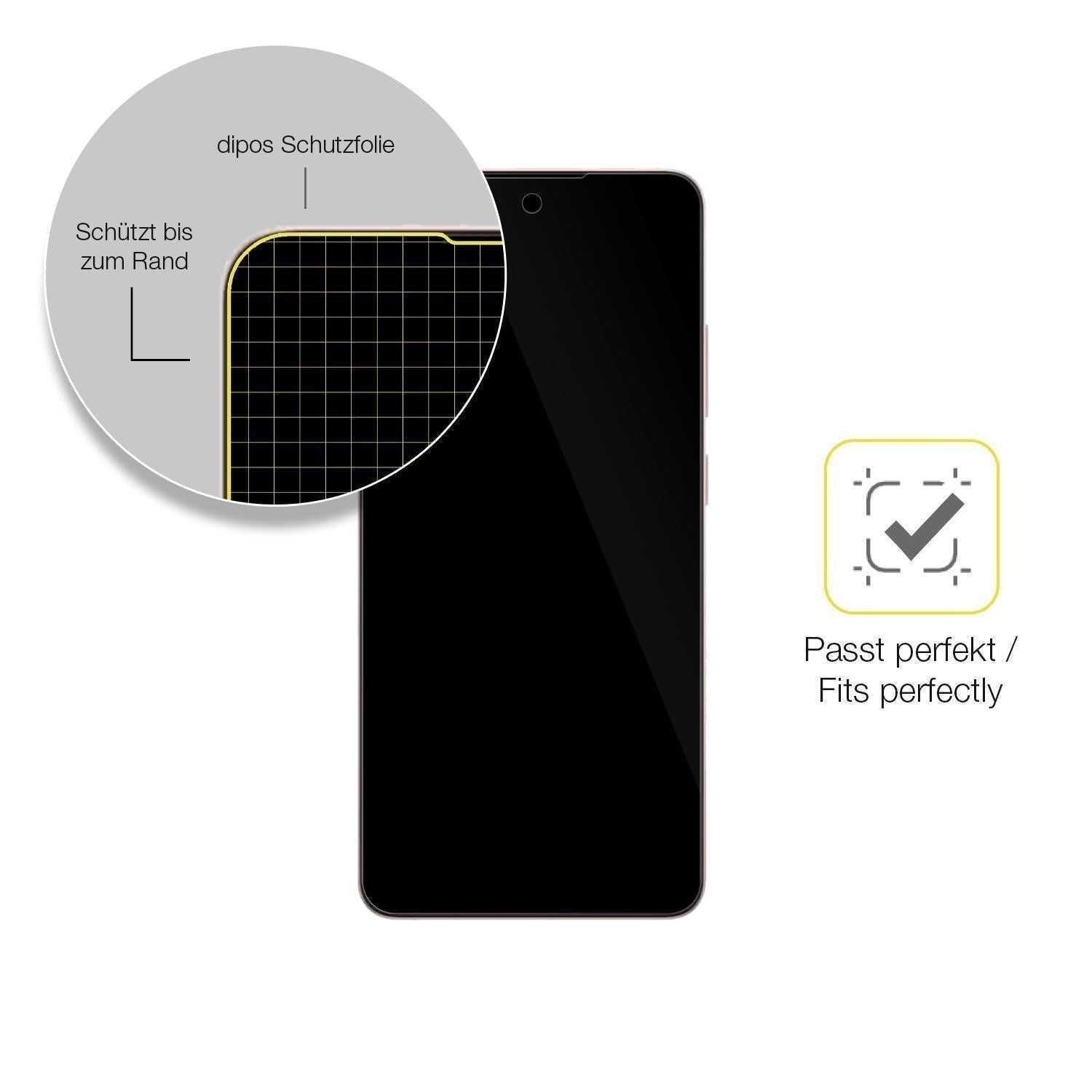 2x 3D Full Cover Schutzfolie für Oppo Reno 12F 5G (6)