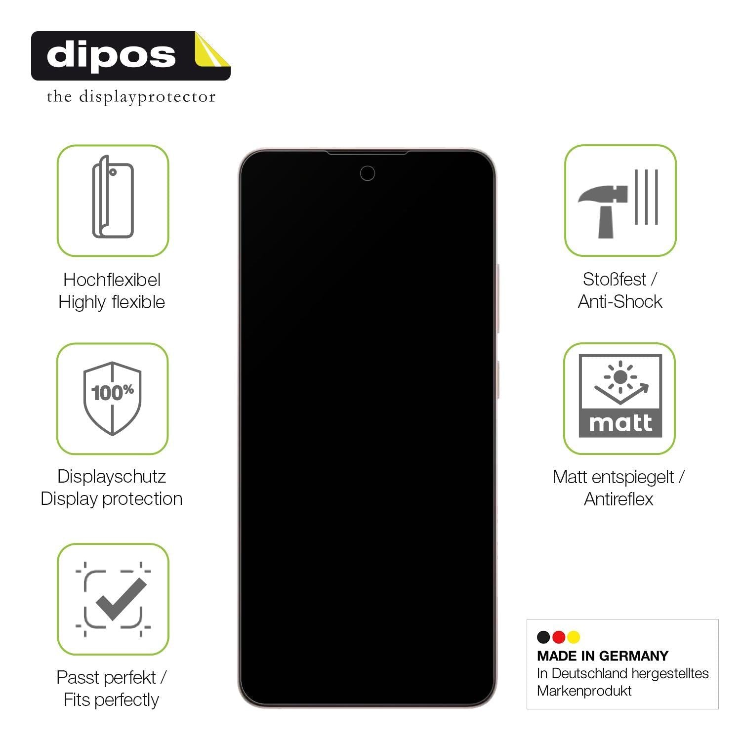 2x Full Cover Schutzfolie matt für Oppo Reno 12F 5 (7)