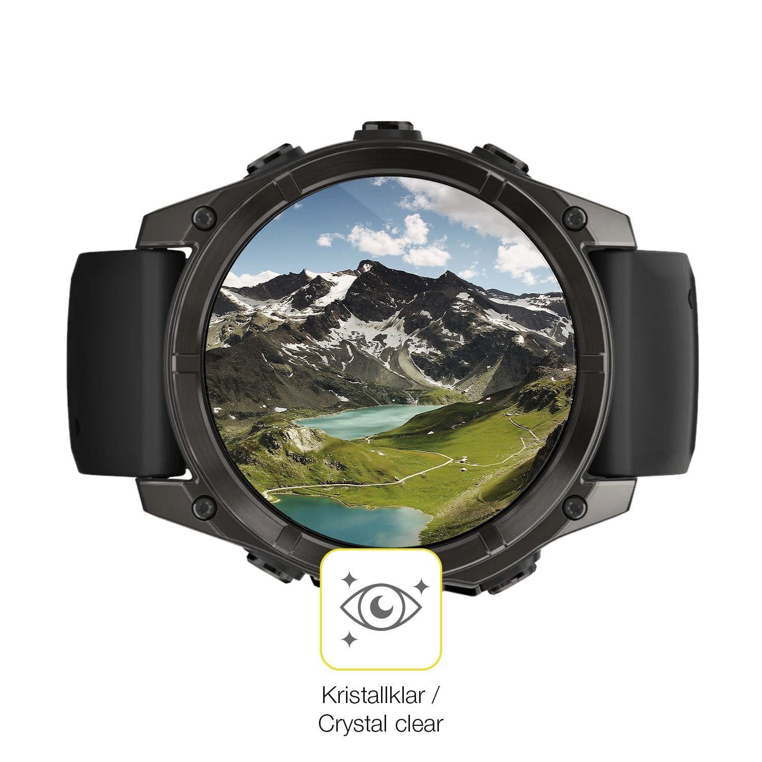 2x 3D Full Cover Schutzfolie für Garmin Fenix 8 47 (5)
