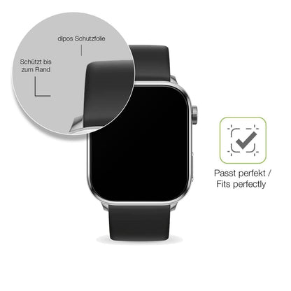 2x Full Cover Schutzfolie matt für Ice-Watch Smart (6)