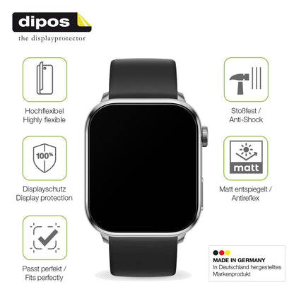 2x Full Cover Schutzfolie matt für Ice-Watch Smart (7)