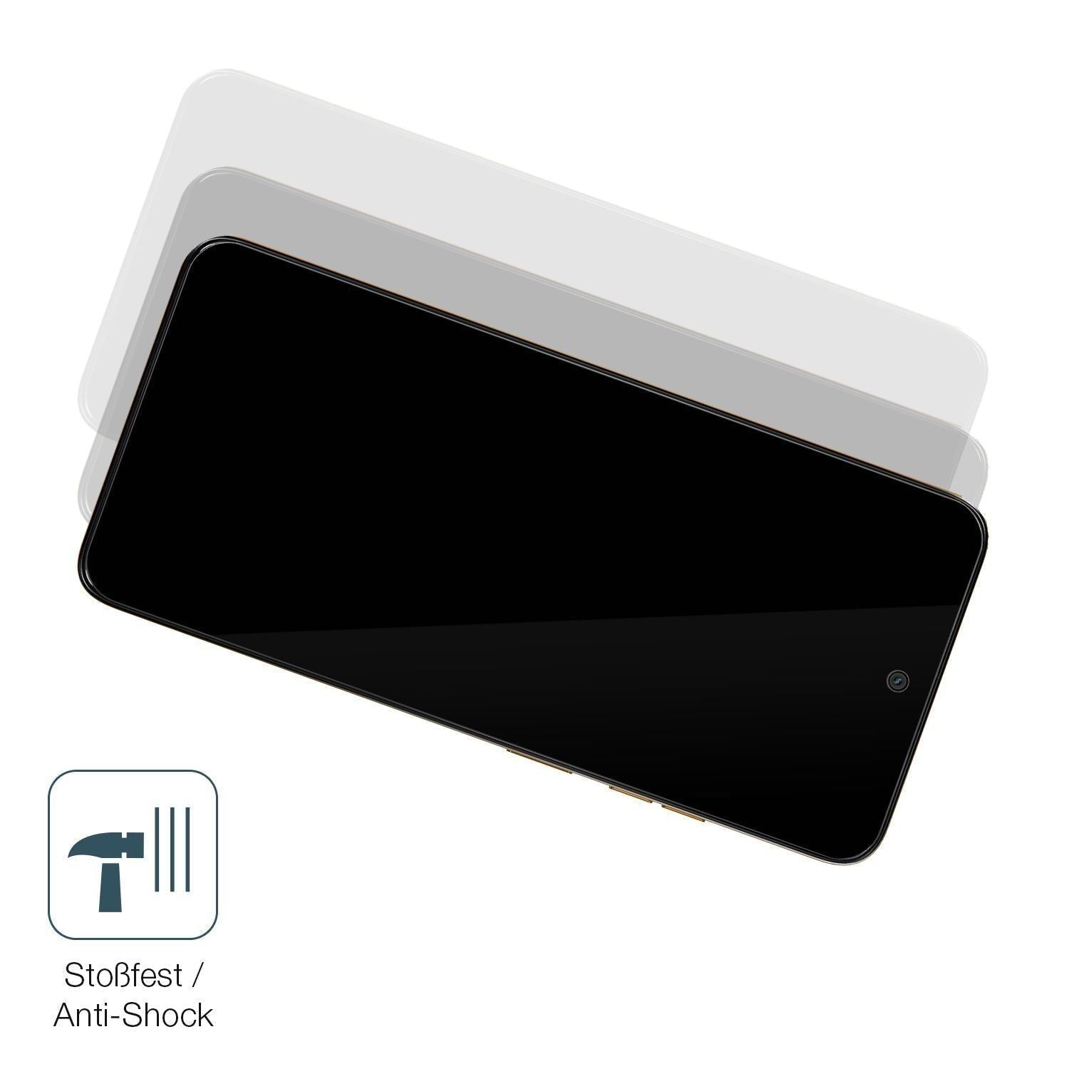 2x 9H Schutzfolie für Motorola Moto G15 Panzerfoli (4)