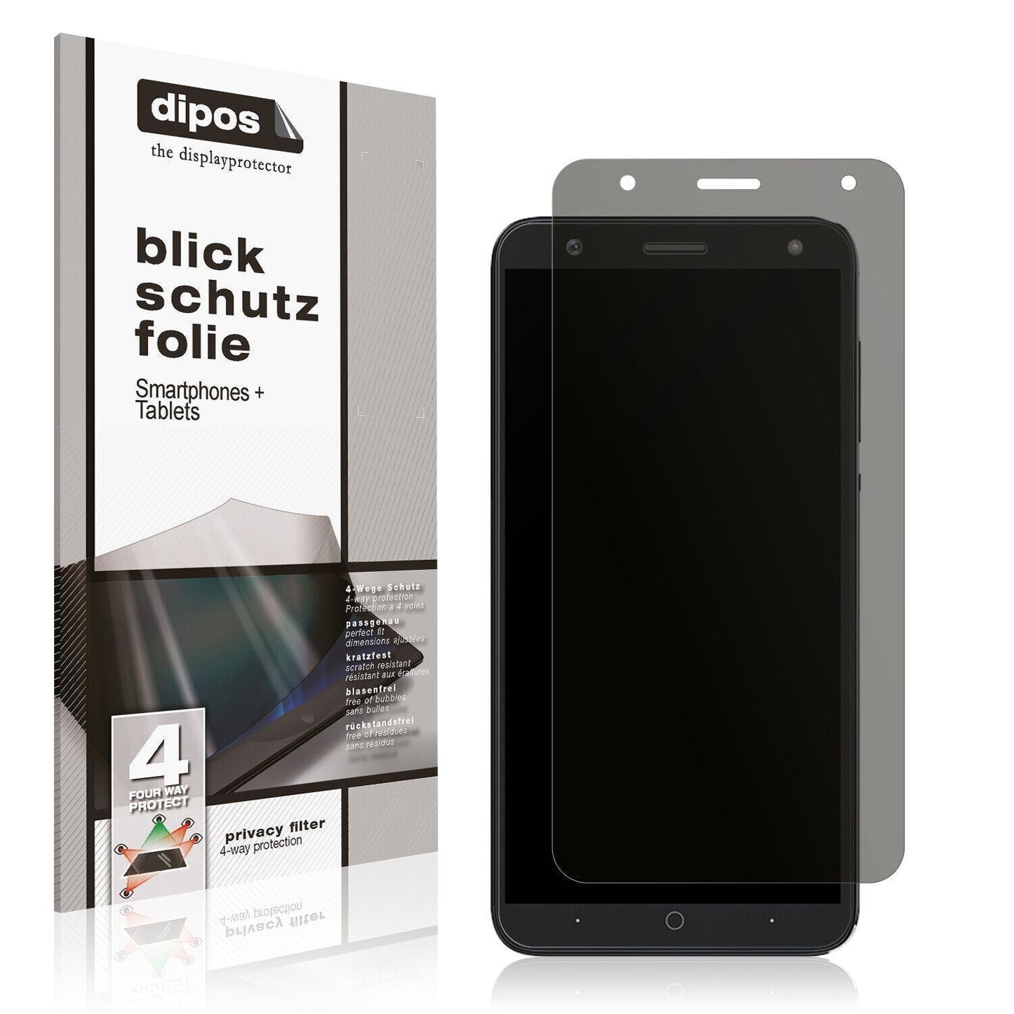 Blickschutzfolie für WALTON Primo E12 matt Schutzf (1)