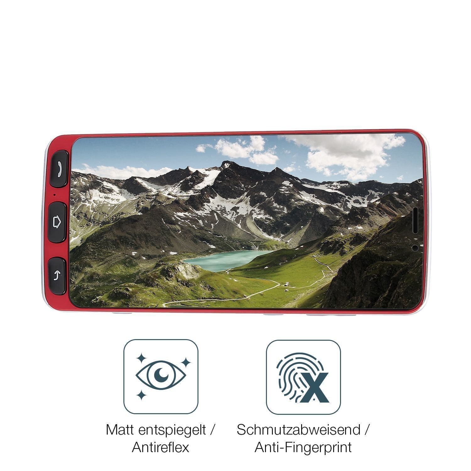 4x Schutzfolie matt für Sweetlink F1 Plus Display- (4)