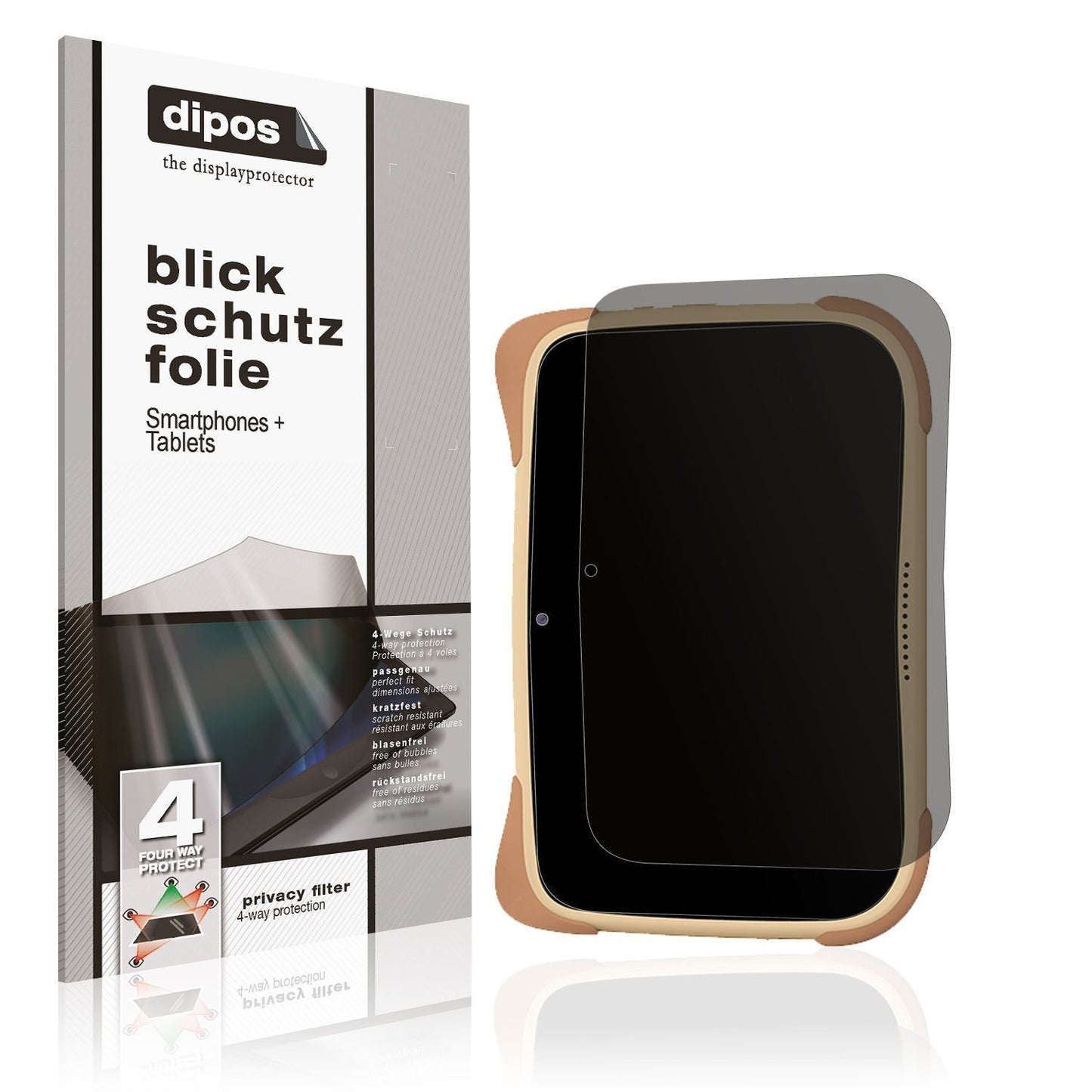 Blickschutzfolie für Mediacom Smart Kid 10 matt Sc (1)