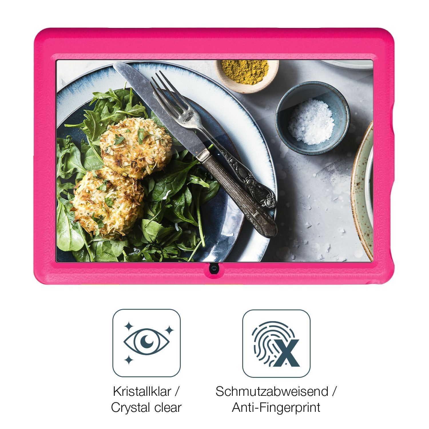 2x 9H Schutzfolie für Bufo Kids Tablet KT1006 10 Z (5)