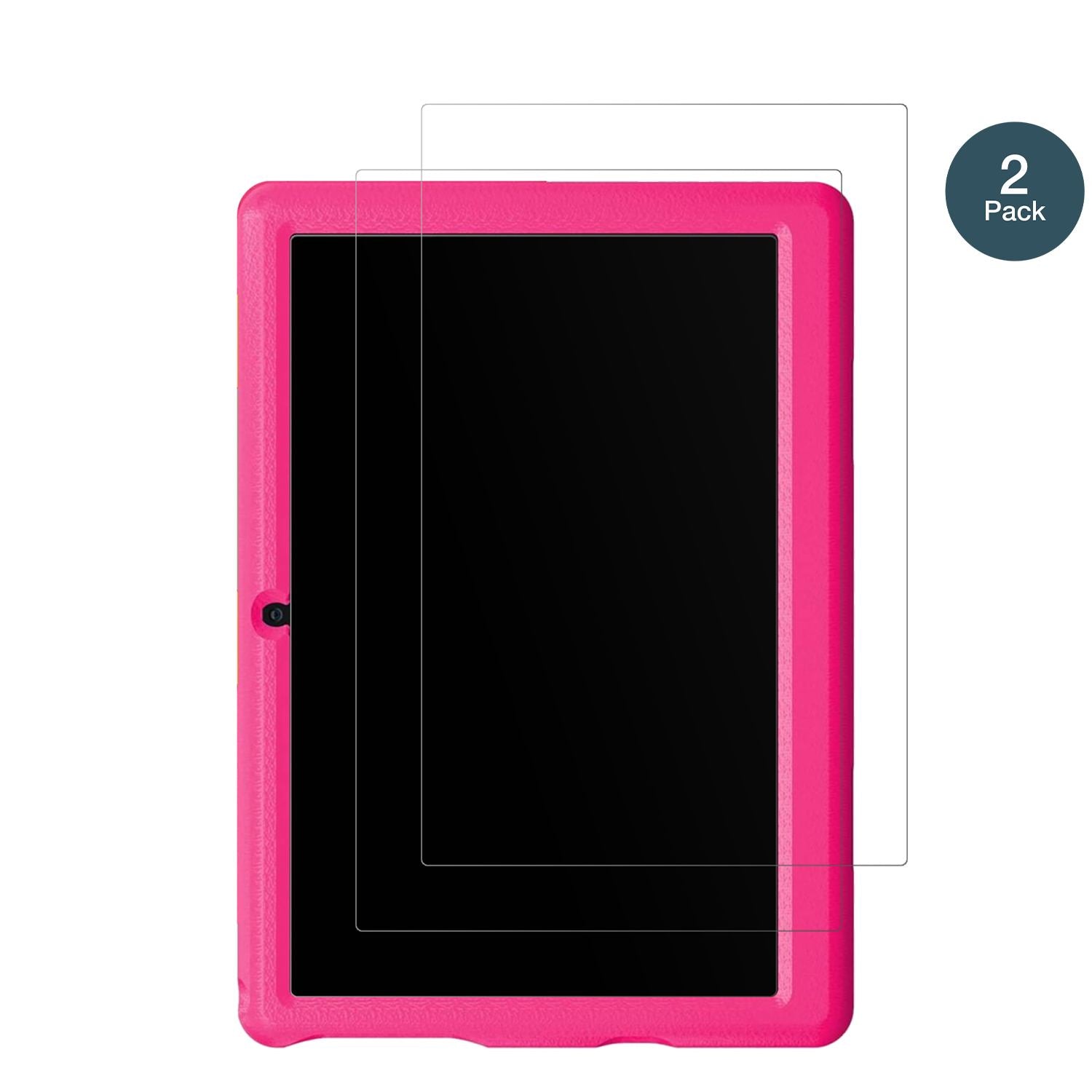 2x 9H Schutzfolie matt für Bufo Kids Tablet KT1006 (2)