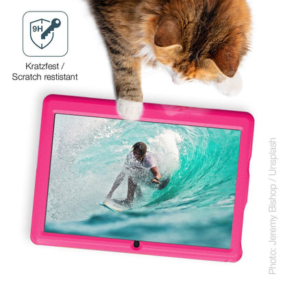 2x 9H Schutzfolie matt für Bufo Kids Tablet KT1006 (3)