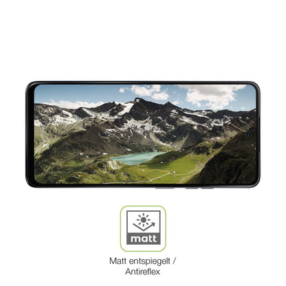 2x Full Cover Schutzfolie matt für Motorola Moto G (5)