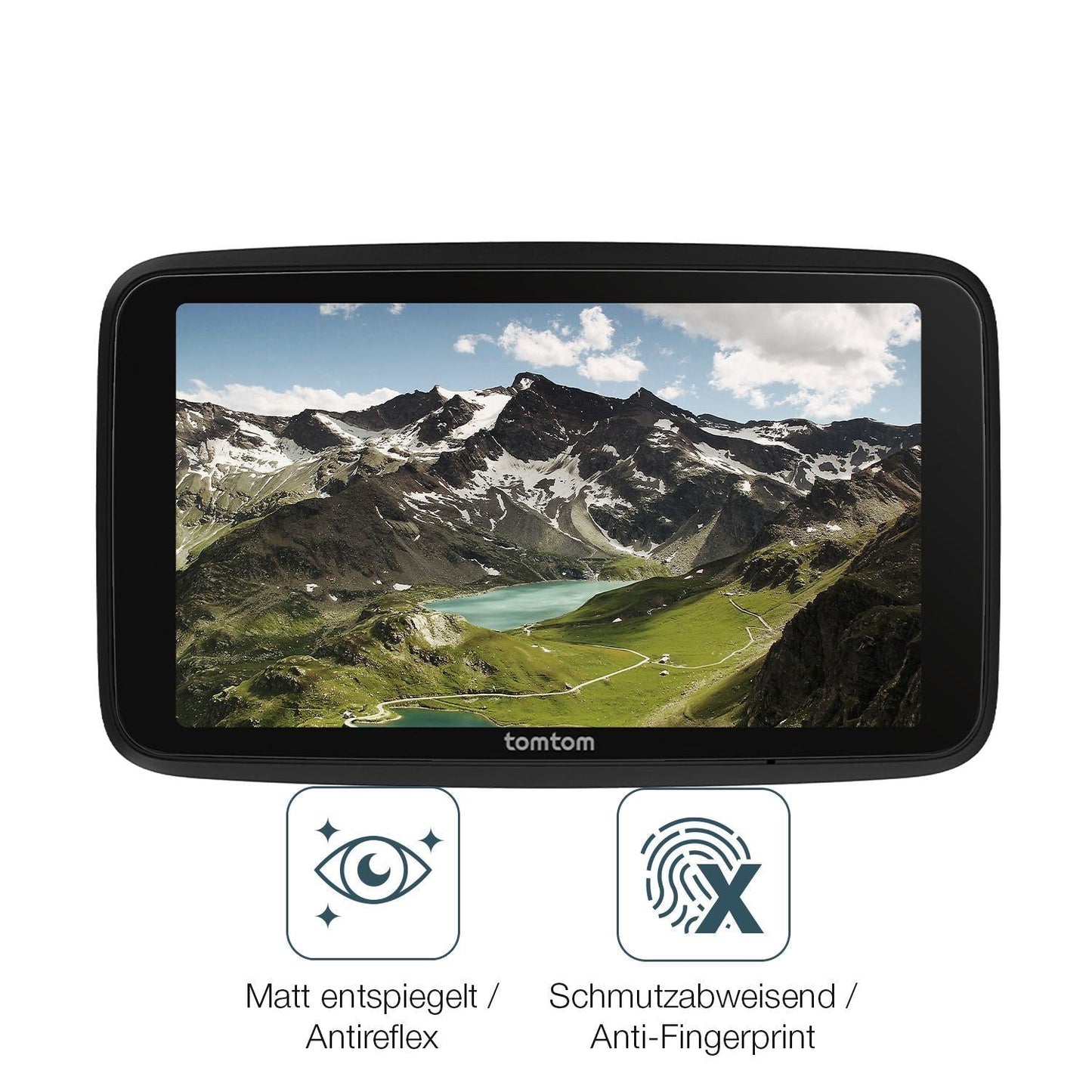 2x 9H Schutzfolie matt für TomTom Go Classic 6 Zol (5)