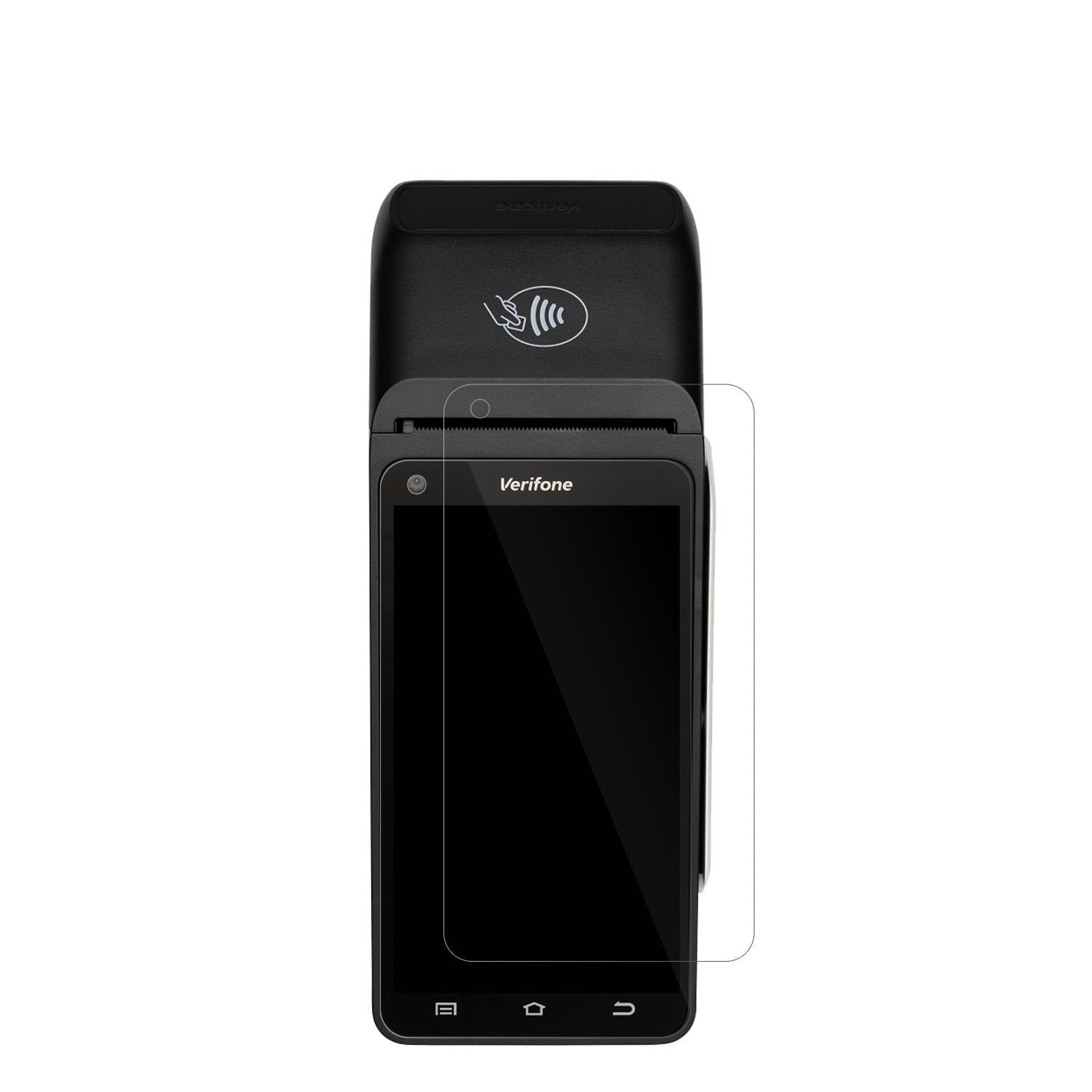 4x Schutzfolie klar für Verifone T650c Display-Sch (2)