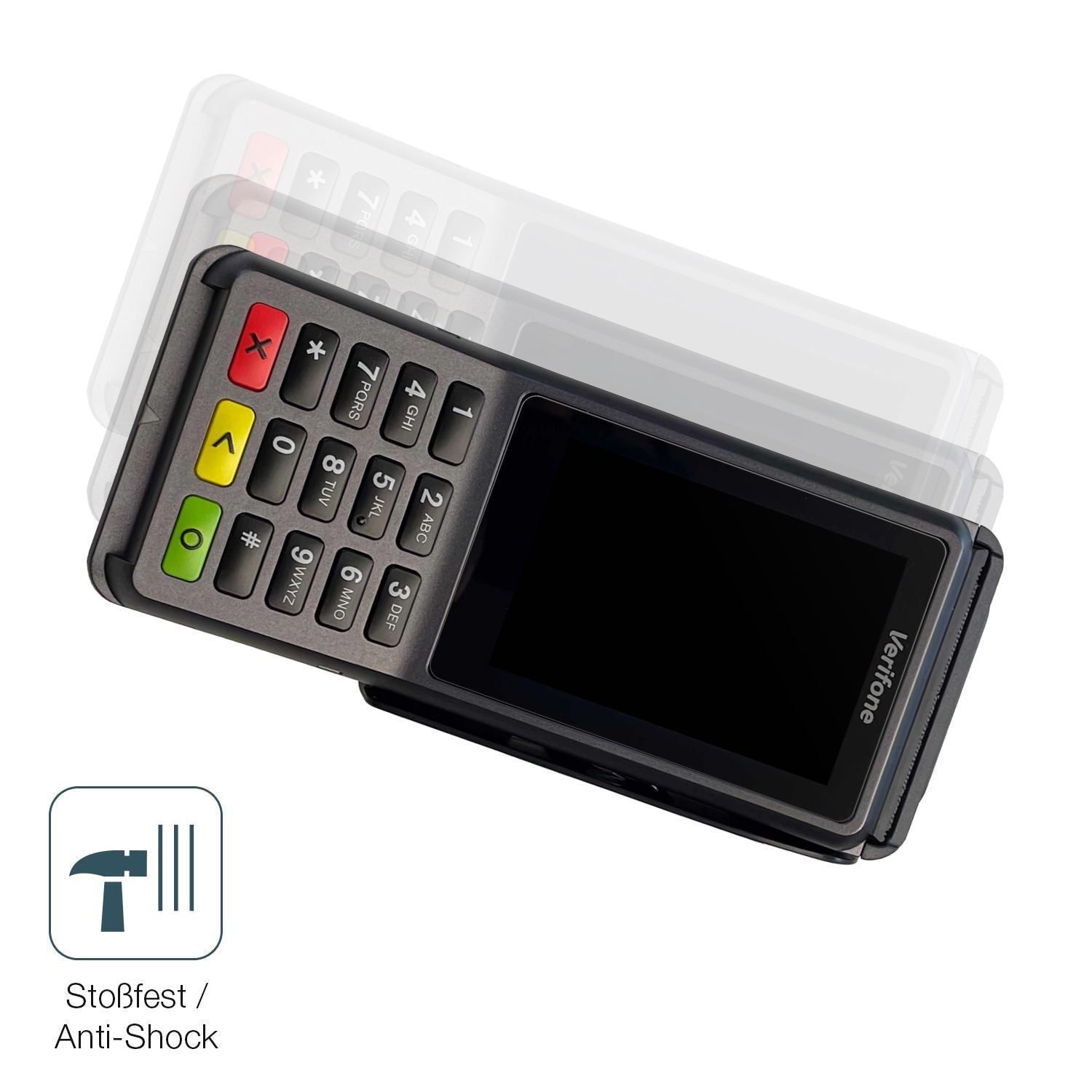 2x 9H Schutzfolie matt für Verifone V400c Panzerfo (4)
