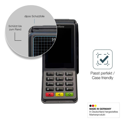 2x 9H Schutzfolie matt für Verifone V400c Panzerfo (6)
