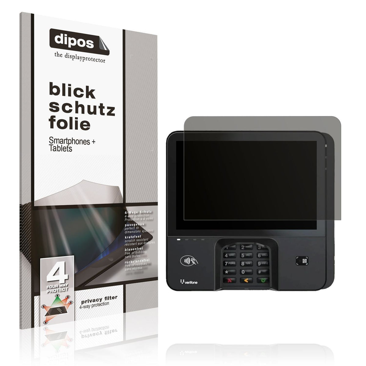 Blickschutzfolie für Verifone M425 matt Schutzfoli (1)