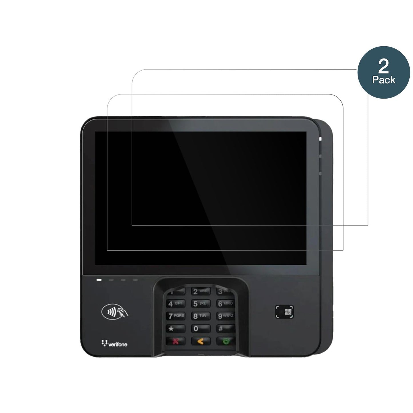 2x 9H Schutzfolie für Verifone M425 Panzerfolie (2)