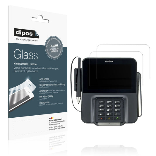 2x 9H Schutzfolie matt für Verifone M400 Panzerfol (1)