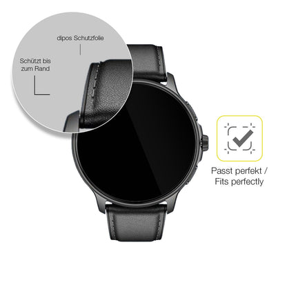 2x 3D Full Cover Schutzfolie für Smartwatch 28.5mm (6)