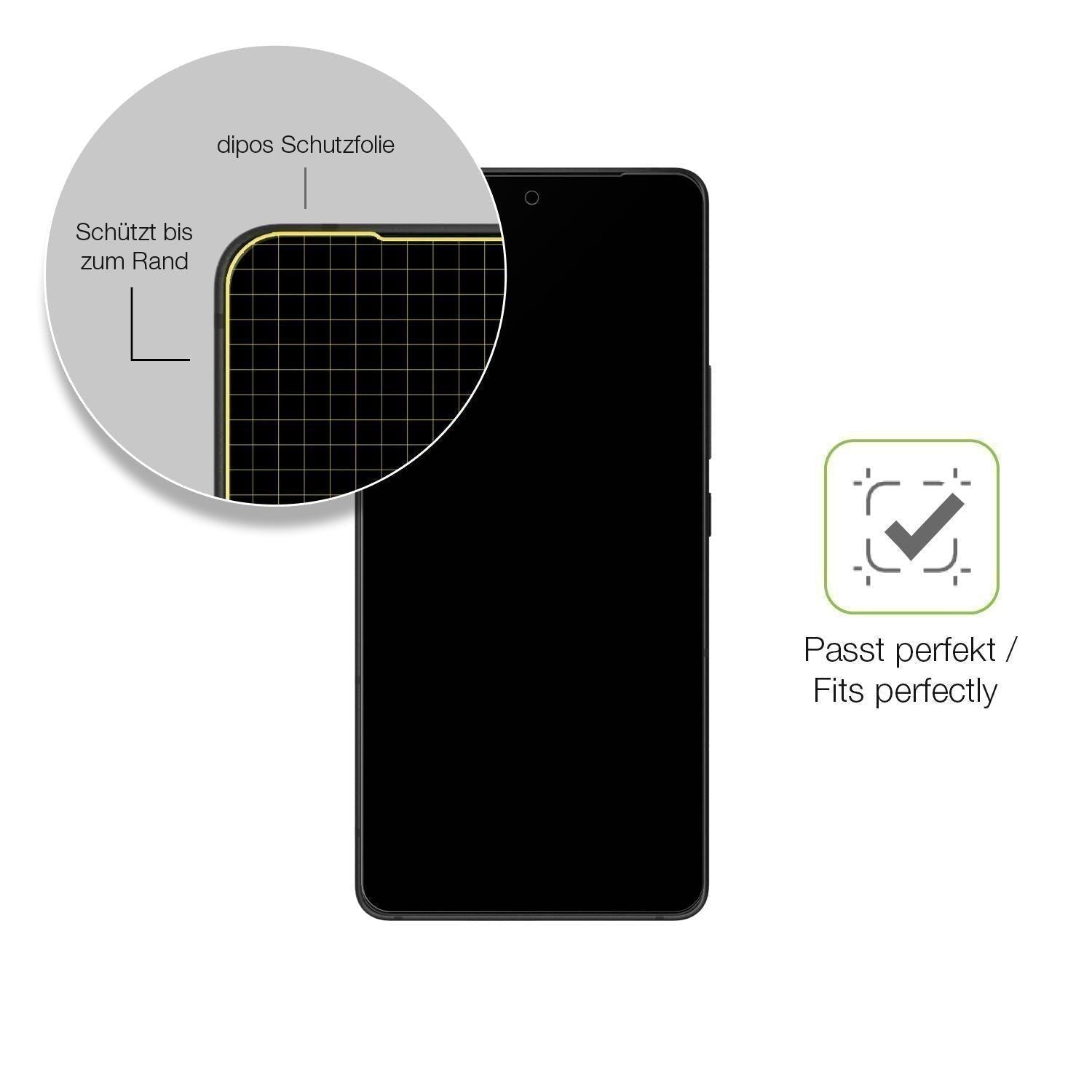 2x Full Cover Schutzfolie matt für Asus Rog Phone  (6)