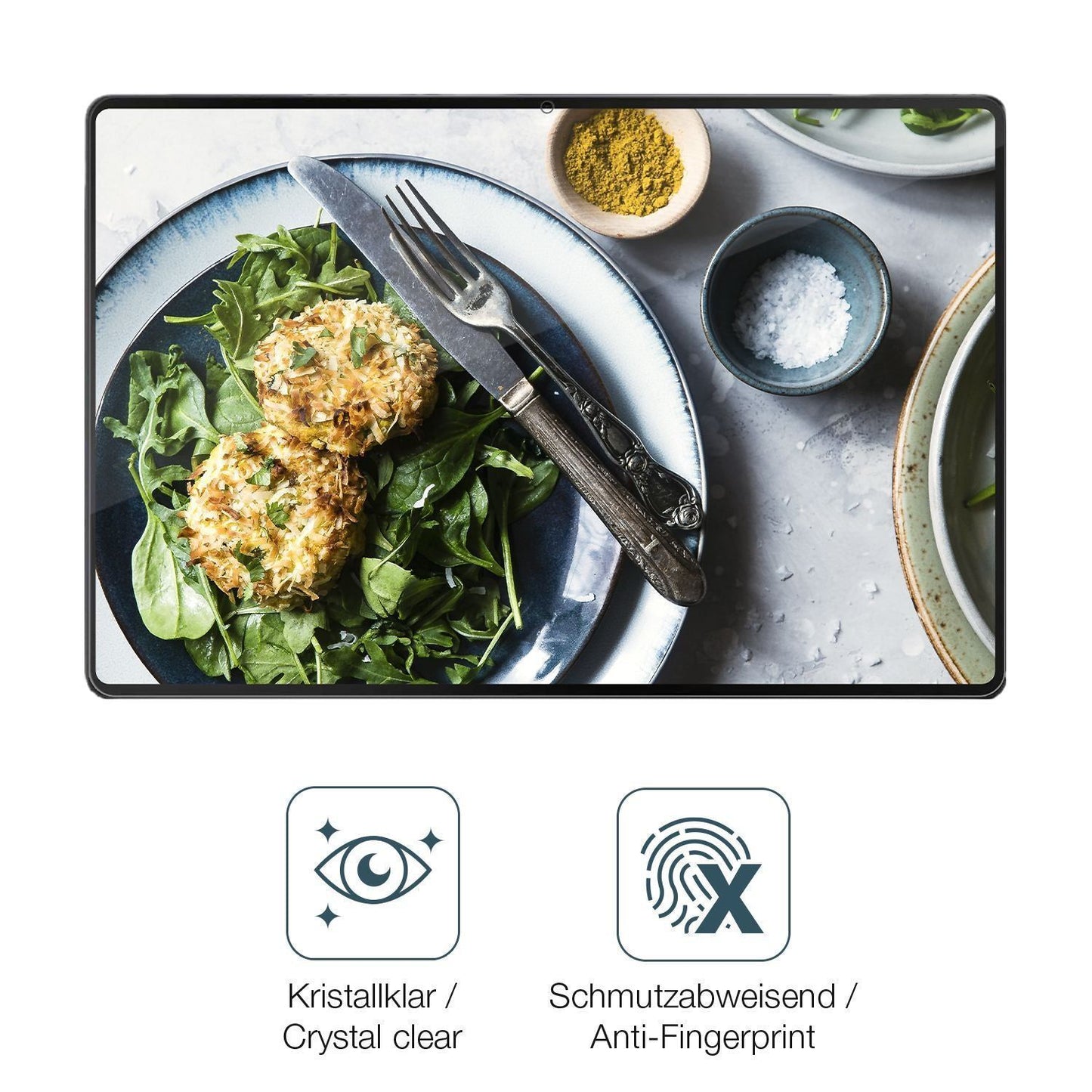 2x Schutzfolie klar für Acer Iconia X12 Display-Sc (4)