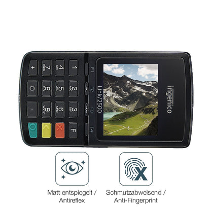 2x 9H Schutzfolie matt für Ingenico Link 2500 Panz (5)