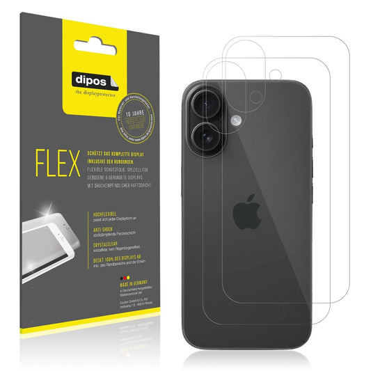 2x 3D Full Cover Schutzfolie für Apple iPhone 16 R (1)