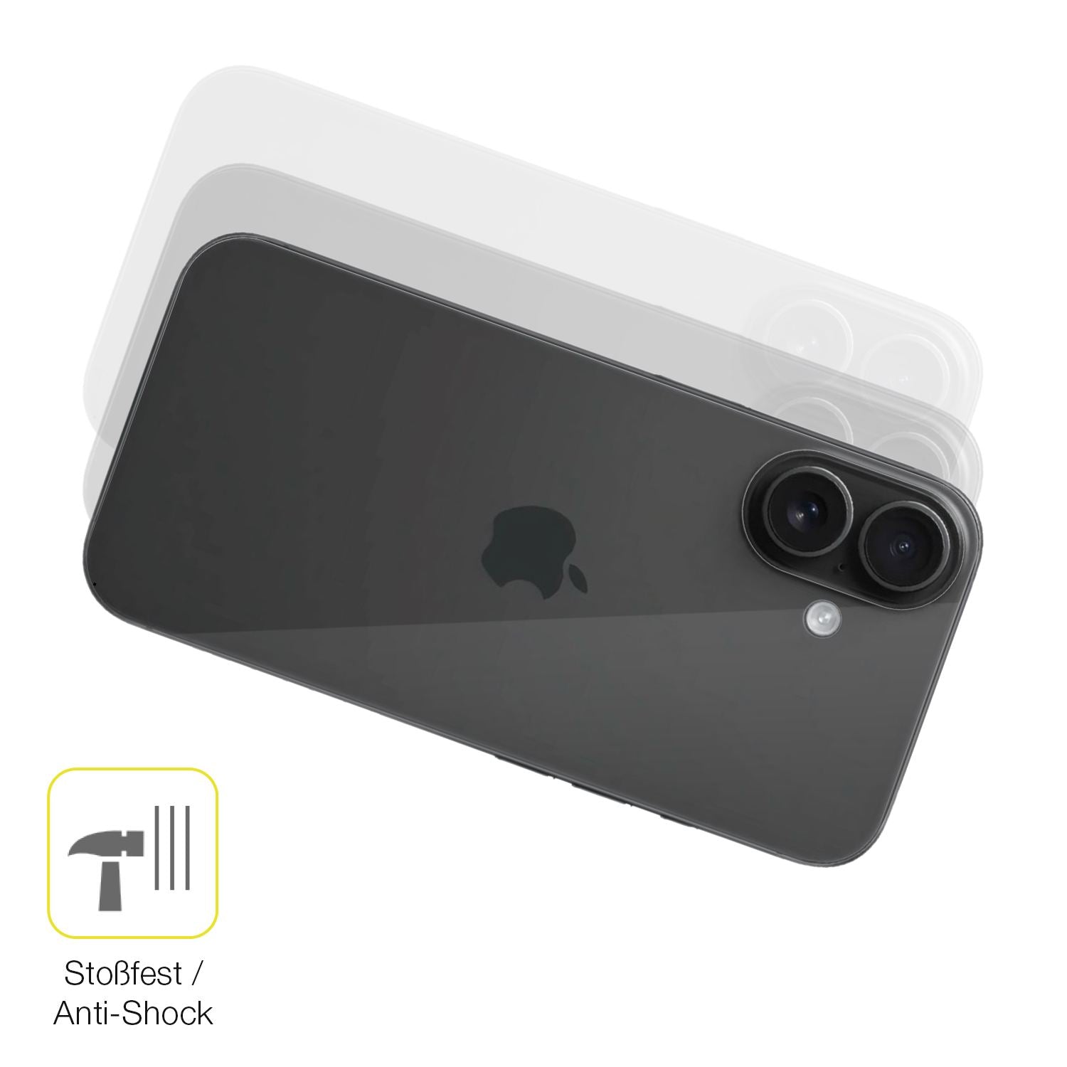 2x 3D Full Cover Schutzfolie für Apple iPhone 16 R (4)