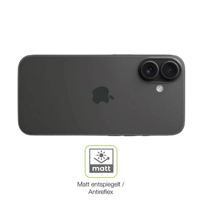 2x Full Cover Schutzfolie matt für Apple iPhone 16 (5)