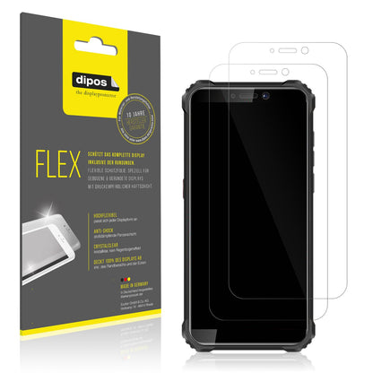 2x 3D Full Cover Schutzfolie für Oukitel WP5 (1)