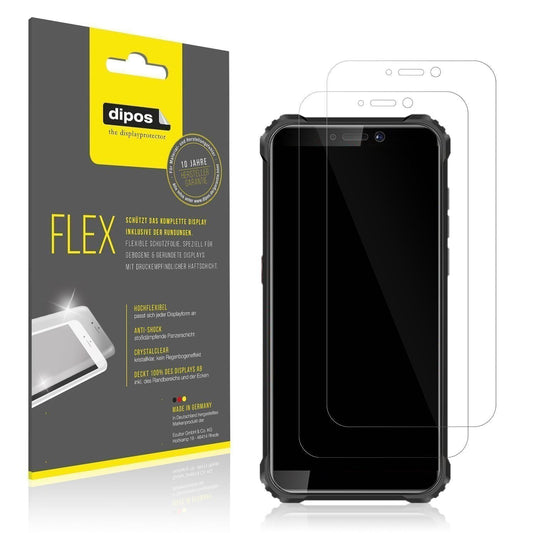 2x 3D Full Cover Schutzfolie für Oukitel WP5 (1)