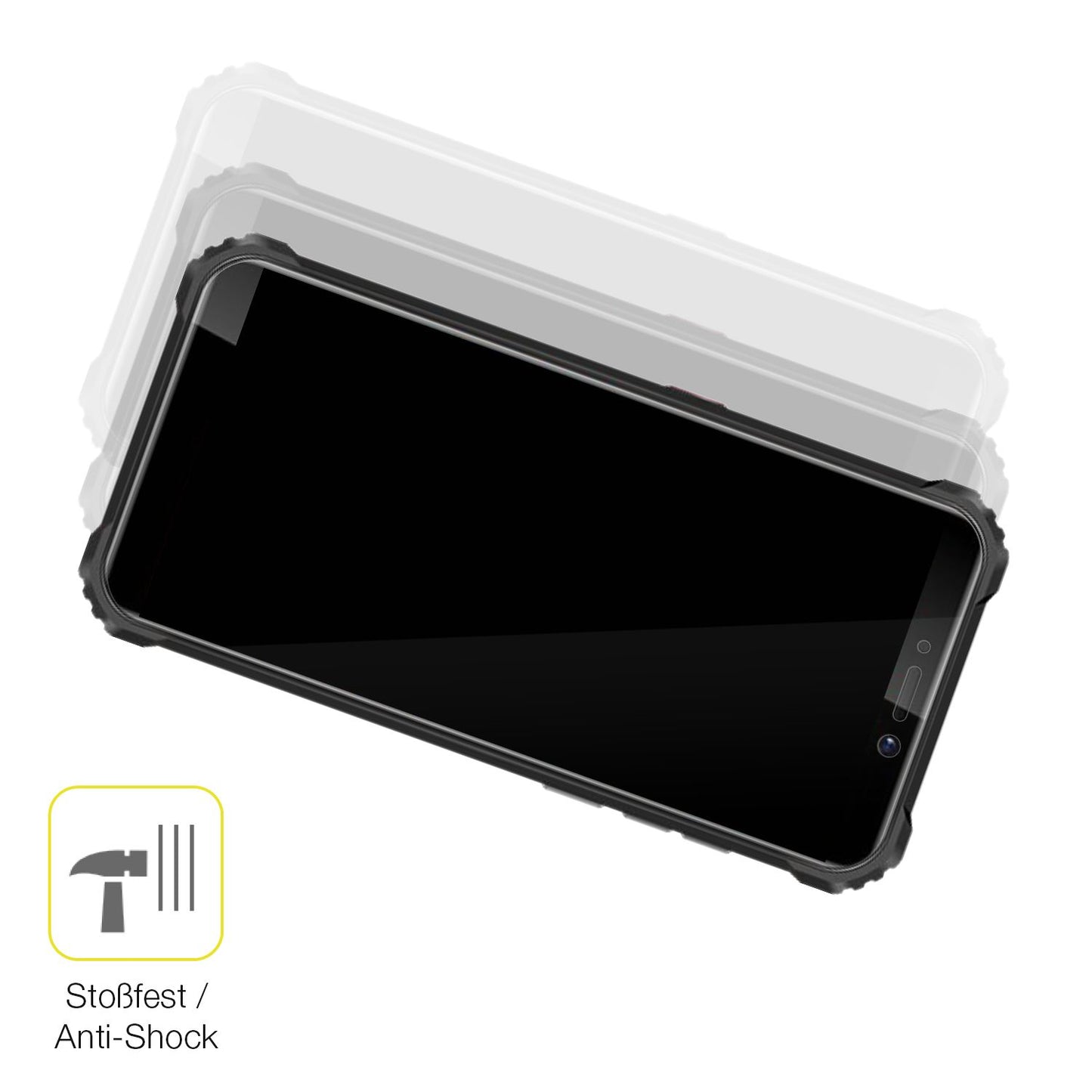 2x 3D Full Cover Schutzfolie für Oukitel WP5 (4)