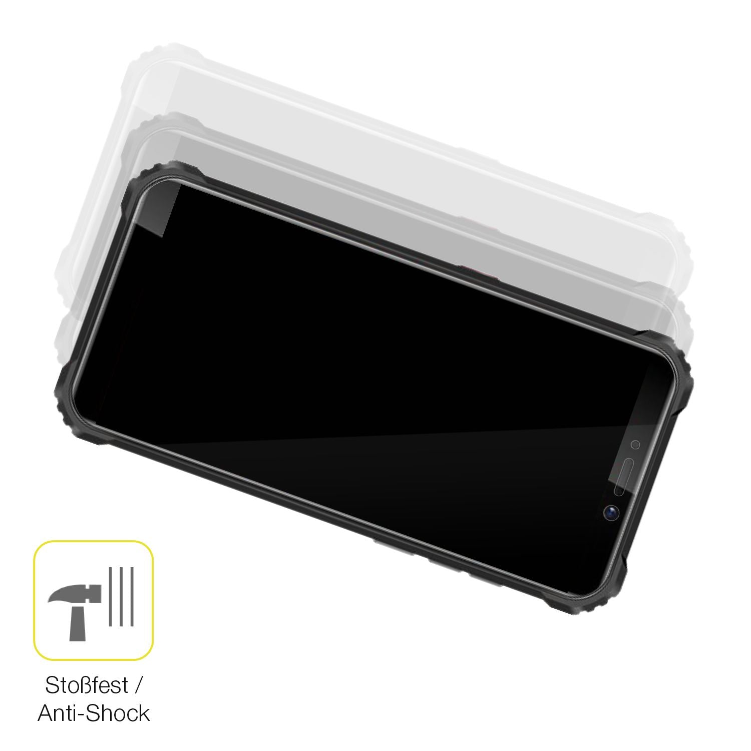 2x 3D Full Cover Schutzfolie für Oukitel WP5 (4)