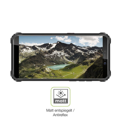 2x Full Cover Schutzfolie matt für Oukitel WP5 (5)