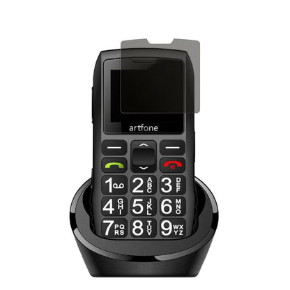 Blickschutzfolie für artfone C1+ Seniorenhandy mat (2)