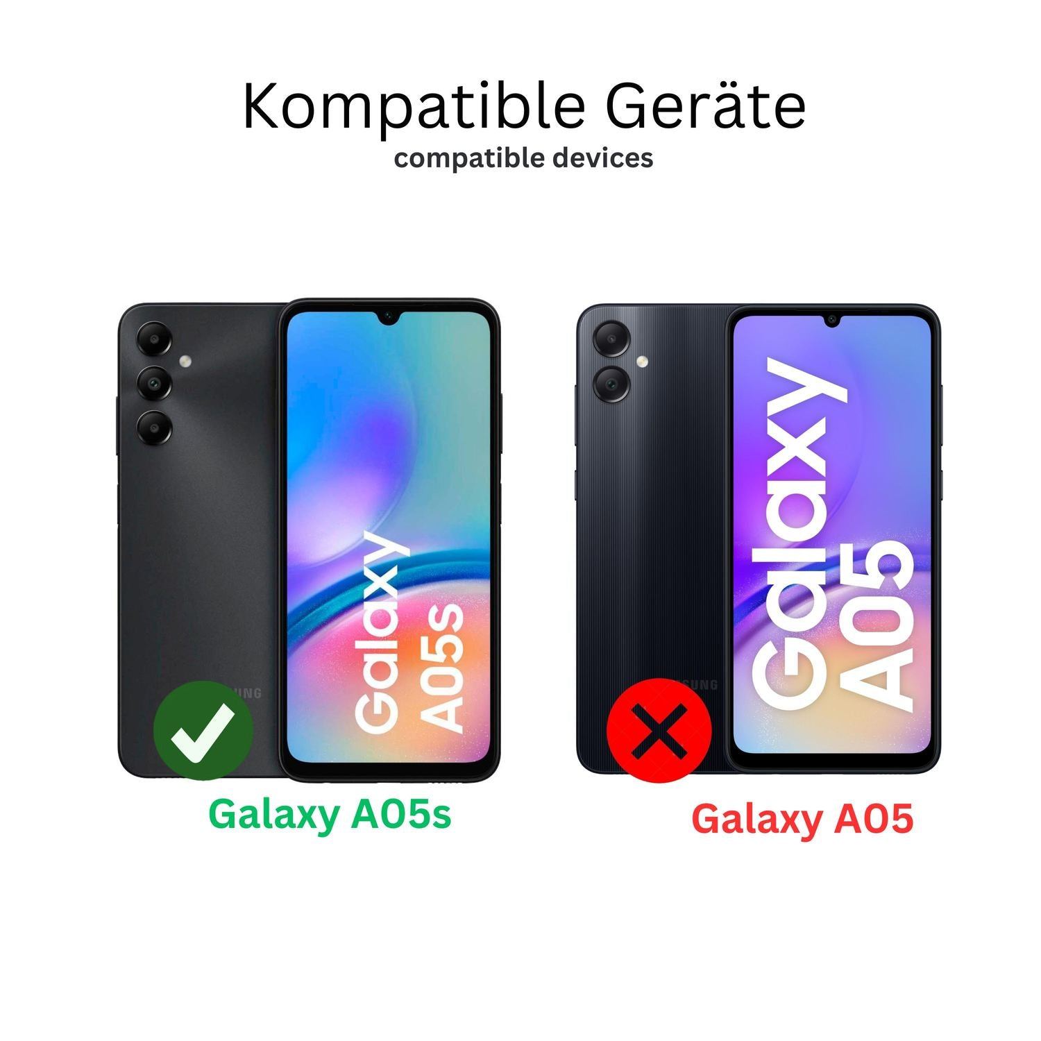 4x Schutzfolie klar für Samsung Galaxy A05s Displa (7)
