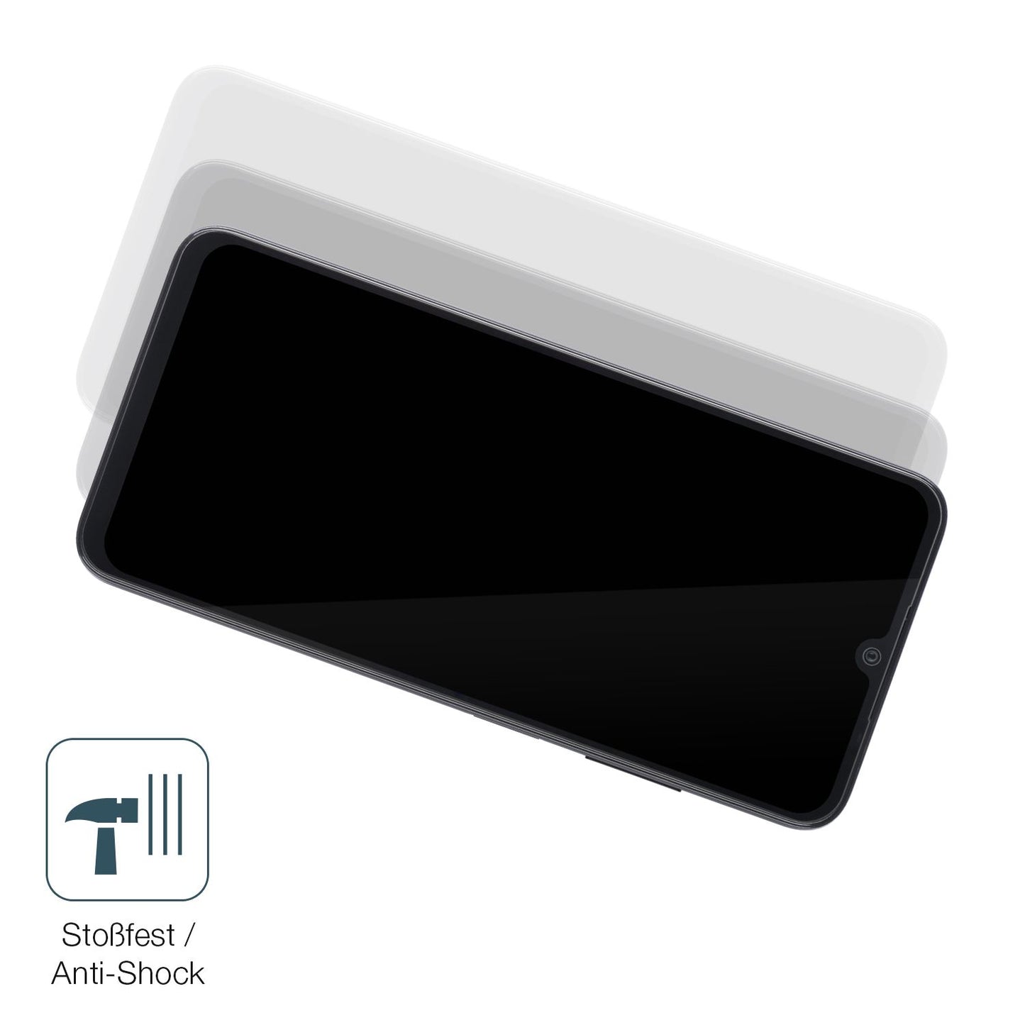 2x 9H Schutzfolie für Samsung Galaxy A05s Panzerfo (4)