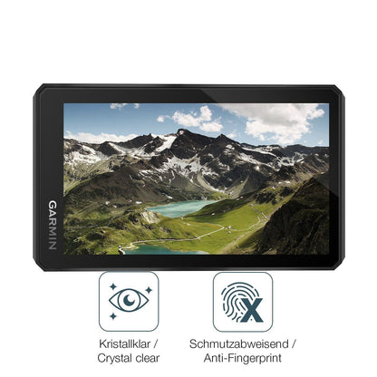 4x Schutzfolie klar für Garmin zumo XT Display-Sch (4)