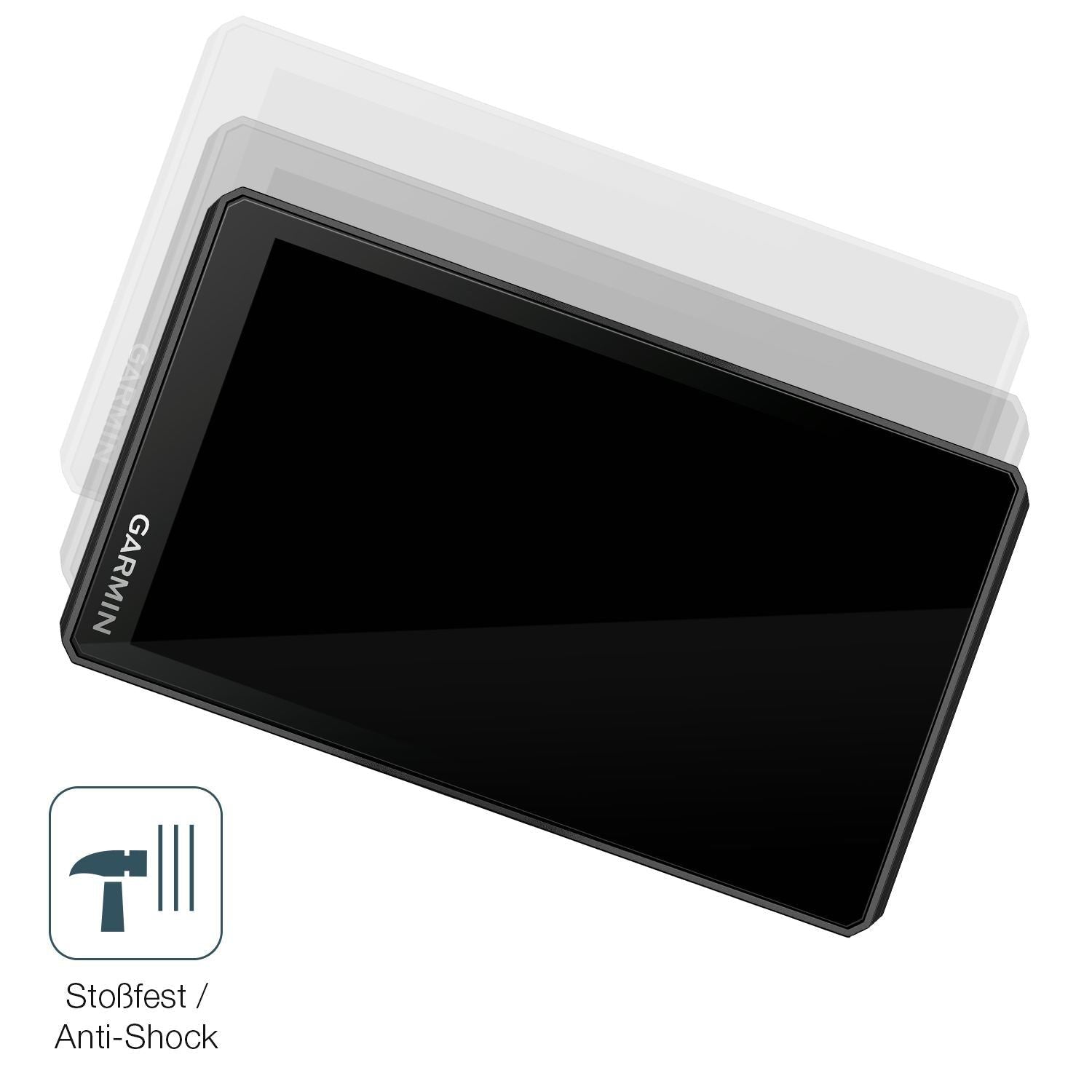 2x 9H Schutzfolie für Garmin zumo XT2 Panzerfolie (4)