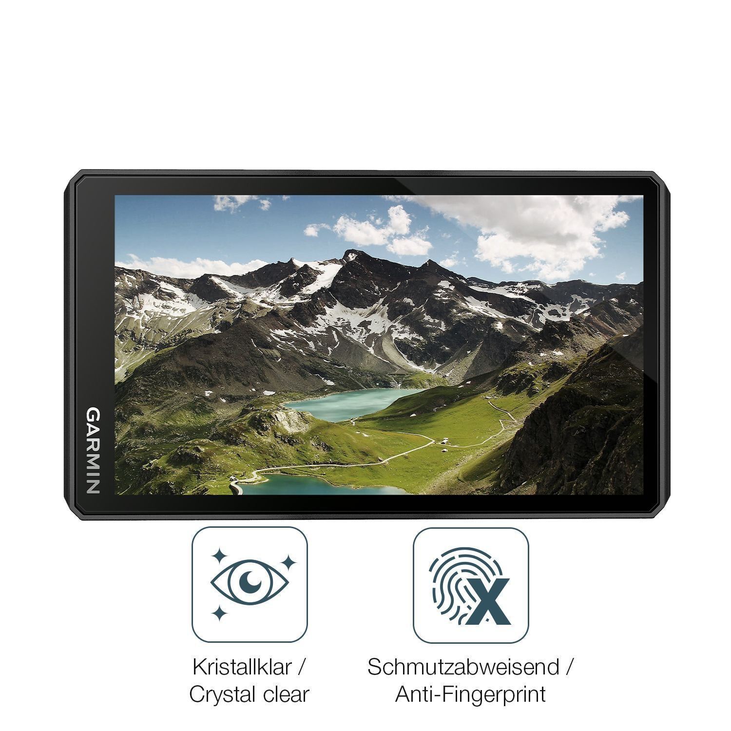 2x 9H Schutzfolie für Garmin zumo XT2 Panzerfolie (5)