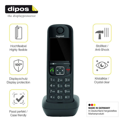 2x 3D Full Cover Schutzfolie für Gigaset AS690 DEC (7)