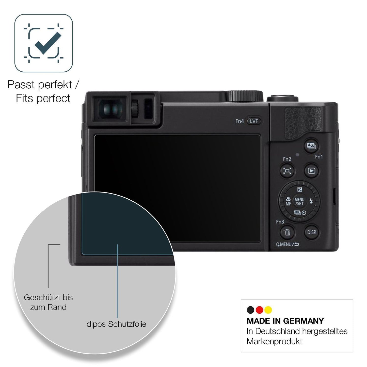 2x 9H Schutzfolie matt für Insta360 Ace Pro 2 Panz (6)