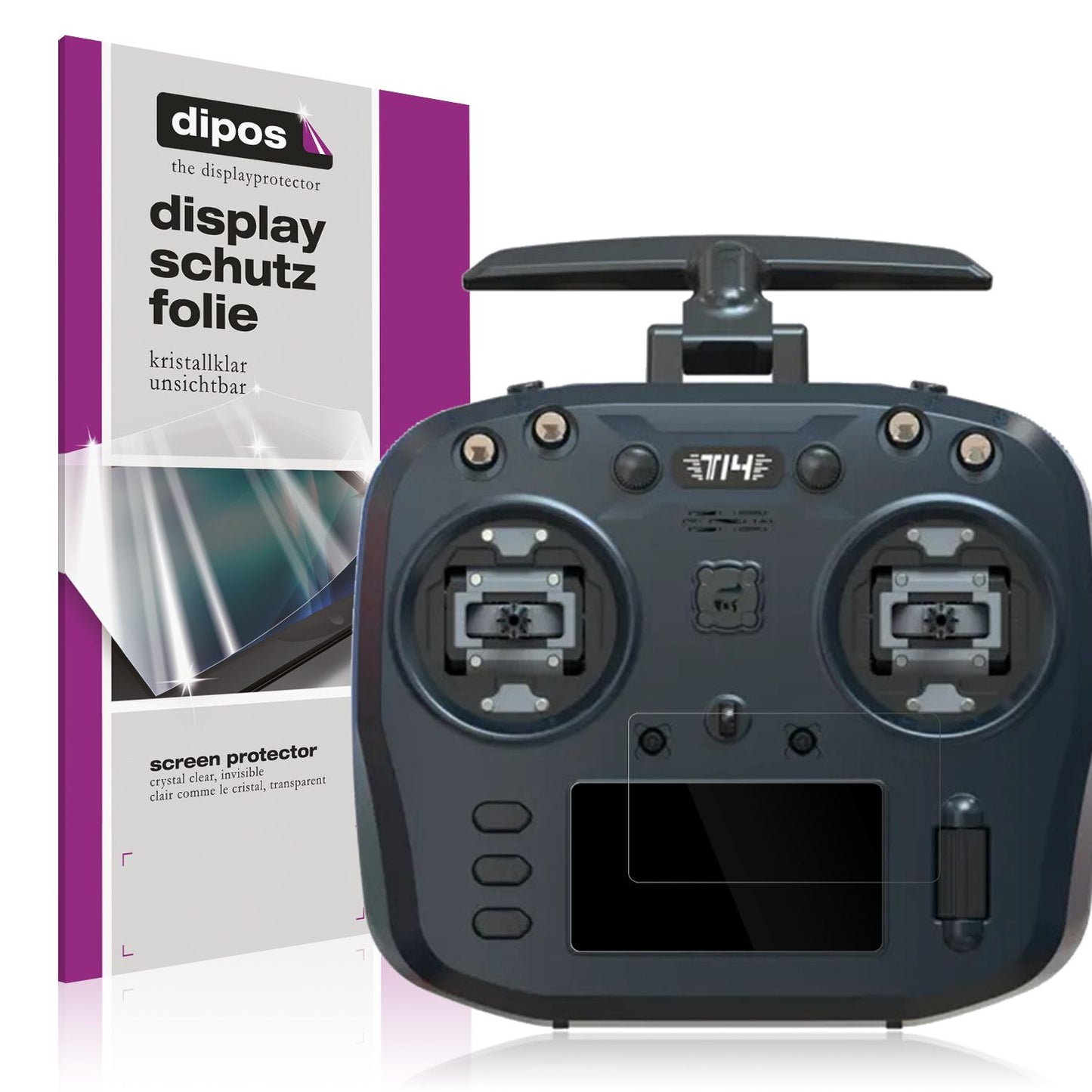 4x Schutzfolie klar für Jumper T14 Display-Schutzf (1)