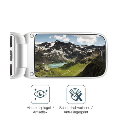 4x Schutzfolie matt für TRUE S70 Seniorenhandy Dis (4)