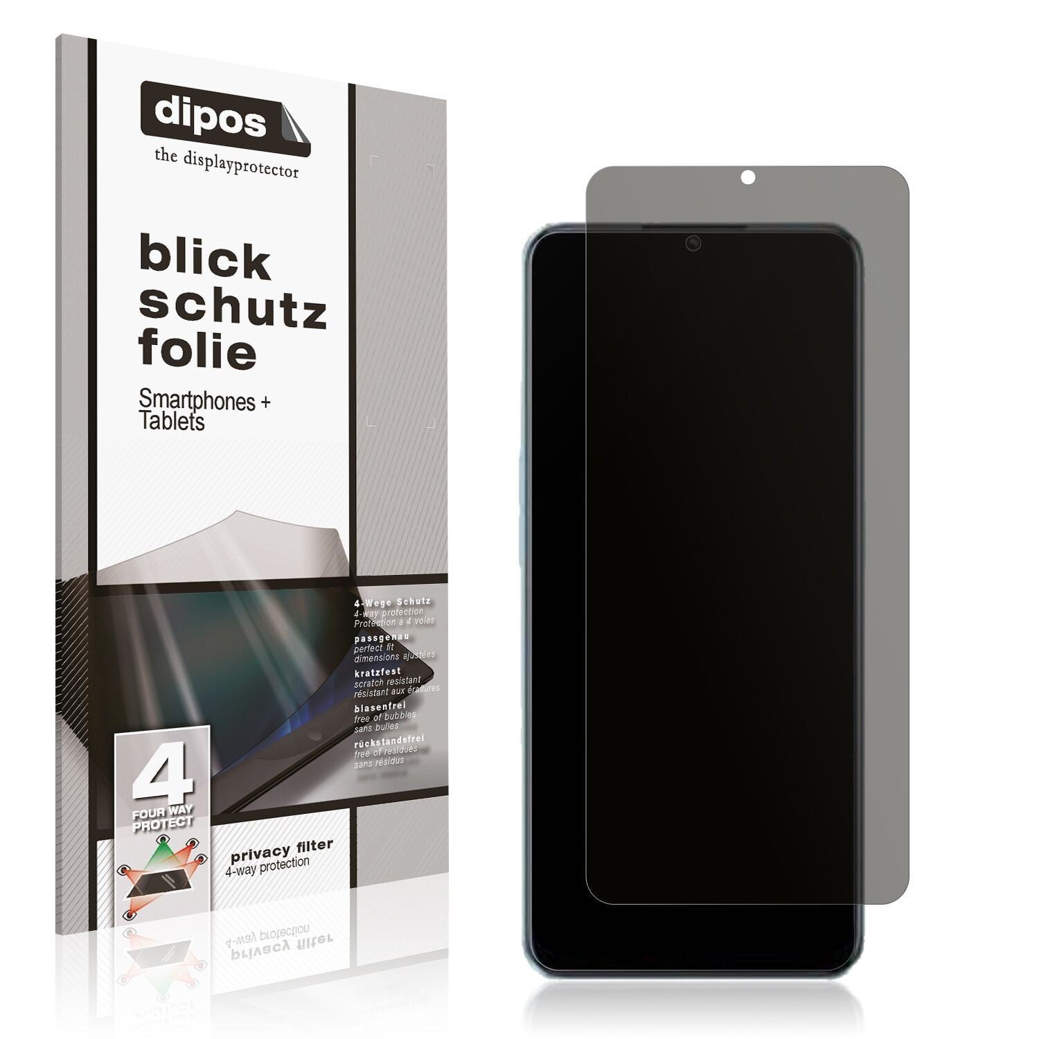 Blickschutzfolie für OPPO A58x matt Schutzfolie Pr (1)